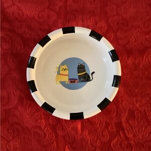 Cat Ceramic Bowl by Signature Housewares Whiskers